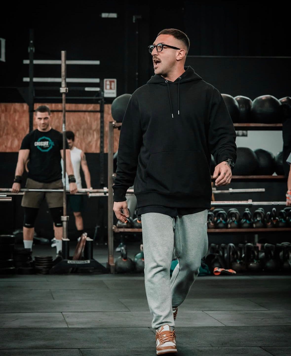 Coach in azione durante WOD